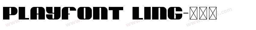 PlayFont Ling字体转换